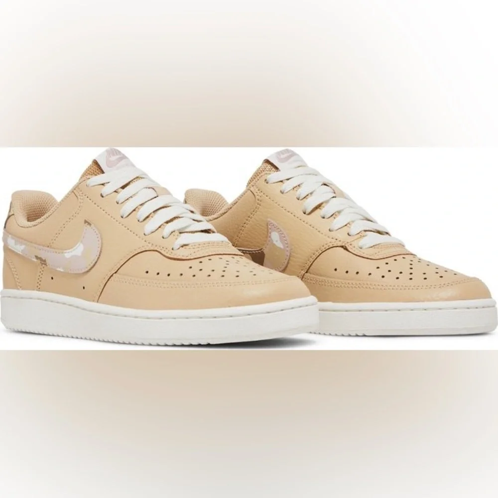 New Nike Court Vision Low Sneaker with Camo